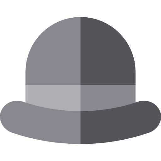山高帽 Basic Straight Flat icon