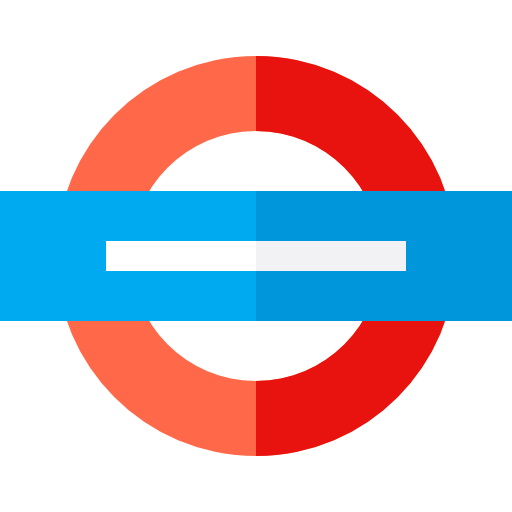 지하철 Basic Straight Flat icon