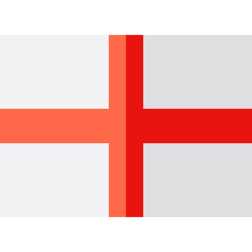 angleterre Basic Straight Flat Icône