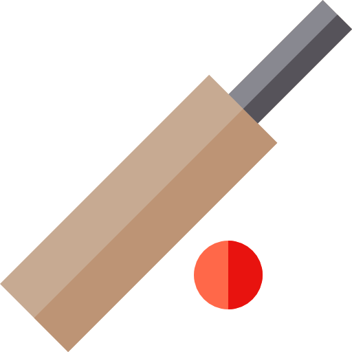 Cricket Basic Straight Flat icon