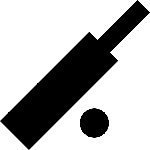 cricket Basic Straight Filled icona