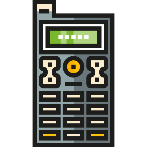 Mobile phone Detailed Straight Lineal color icon