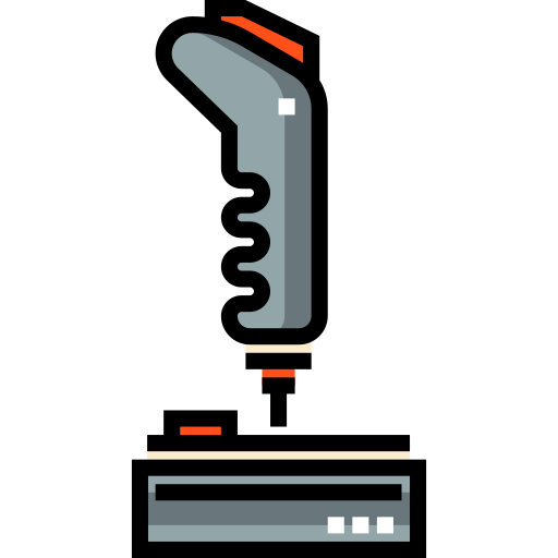 Joystick Detailed Straight Lineal color icon