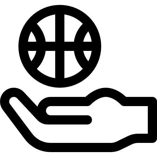 농구 Basic Rounded Lineal icon