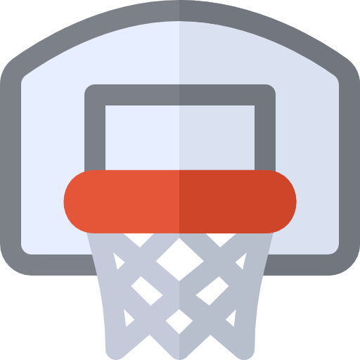 pallacanestro Basic Rounded Flat icona