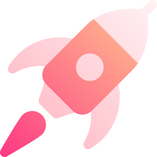 Rocket Basic Gradient Gradient icon
