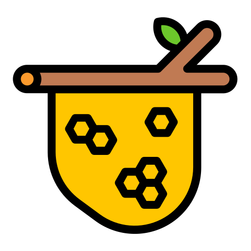 Beehive Generic Outline Color icon