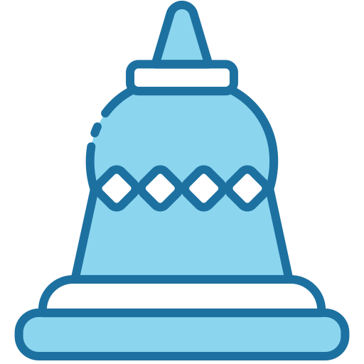 Borobudur Generic Blue icon