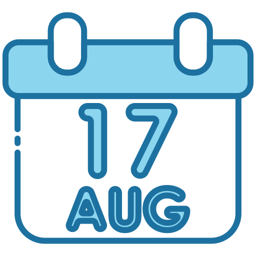 17 августа Generic Blue иконка