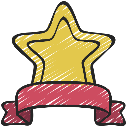 calificación de estrellas Juicy Fish Sketchy icono