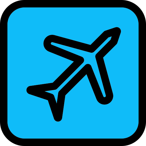 비행기 모드 Generic Outline Color icon