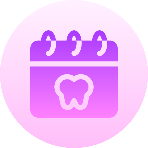 tandheelkunde Basic Gradient Circular icoon