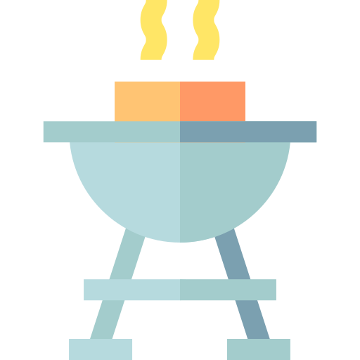 barbecue Basic Straight Flat icona