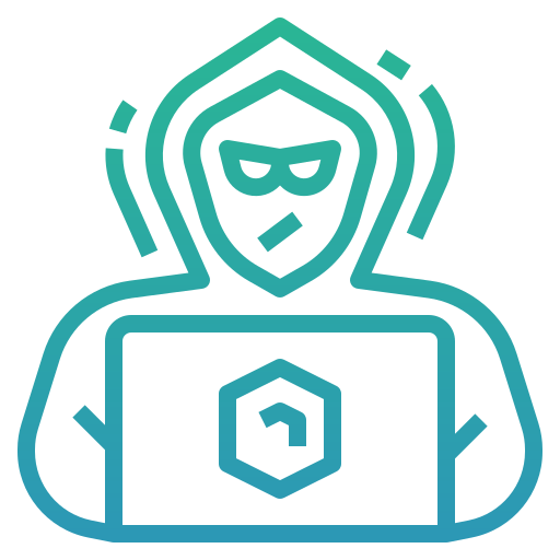 Hacker Generic Gradient icon