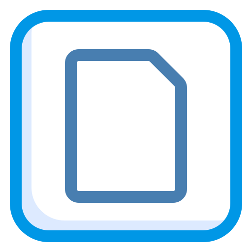 simkaart Generic Blue icoon