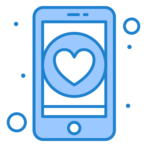 Heart Generic Blue icon