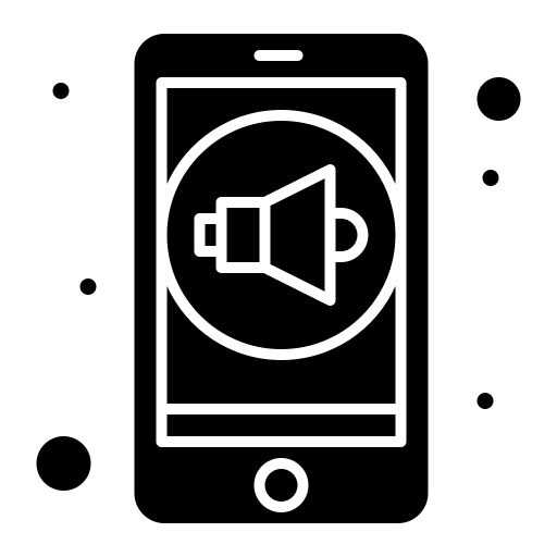 geluid Generic Glyph icoon