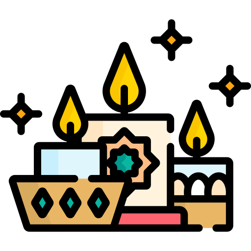 Candles Special Lineal color icon