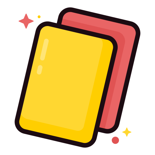 Foul Generic Outline Color icon