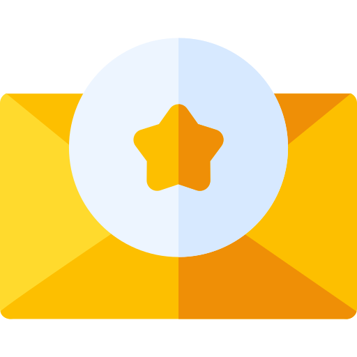 e-mail Basic Rounded Flat icona