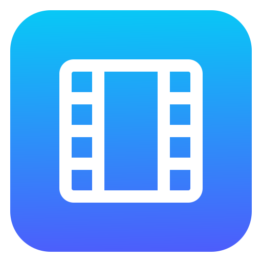 video Generic Flat Gradient icoon