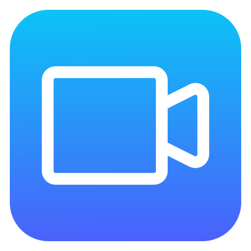 grabadora de vídeo Generic Flat Gradient icono