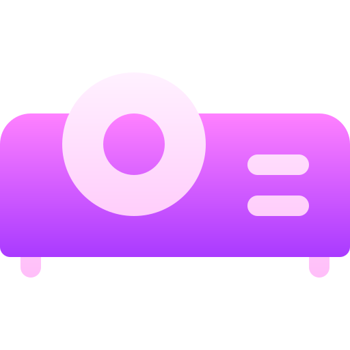 proyector Basic Gradient Gradient icono