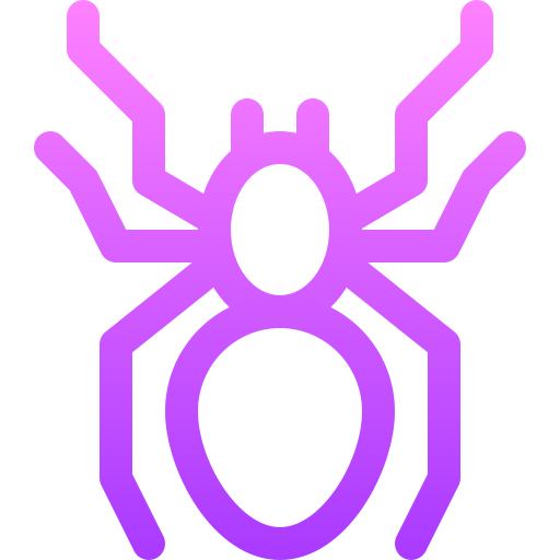 tarantula Basic Gradient Lineal color ikona