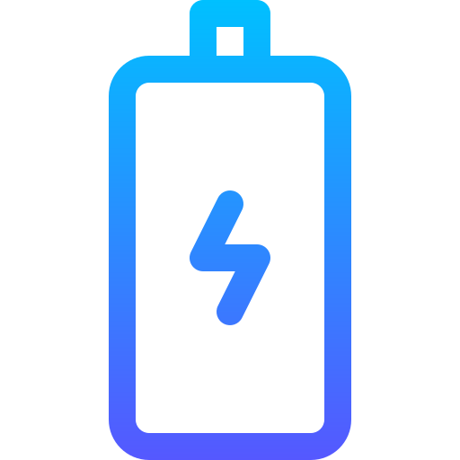 Charging Basic Gradient Lineal color icon