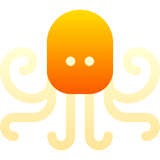 Octopus Basic Gradient Gradient icon