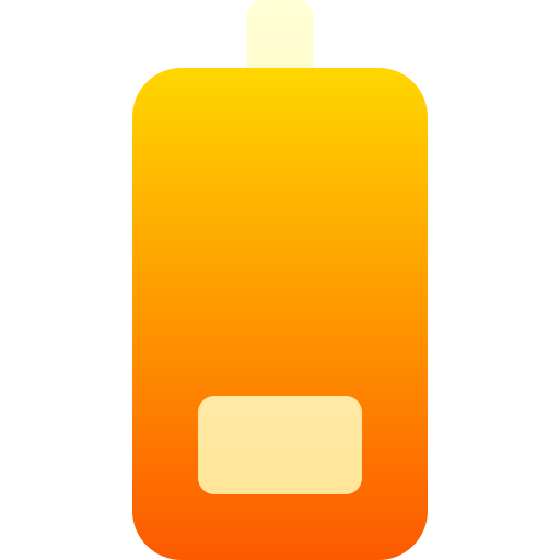 Low battery Basic Gradient Gradient icon