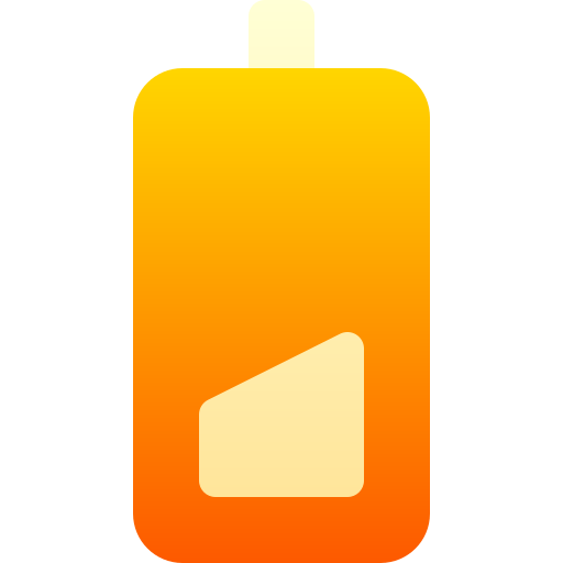 batería baja Basic Gradient Gradient icono