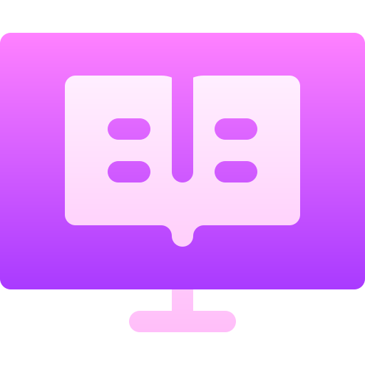 ebook Basic Gradient Gradient ikona