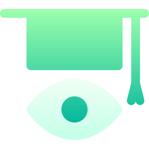 교육 Basic Gradient Gradient icon