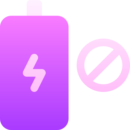 zakazany Basic Gradient Gradient ikona