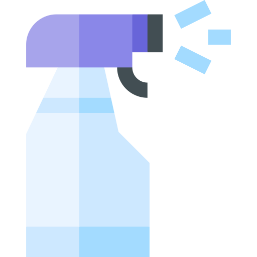 spray de limpeza Basic Straight Flat Ícone
