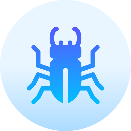 scarafaggio Basic Gradient Circular icona