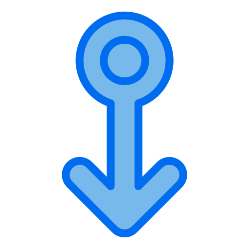 Стрела Generic Blue иконка