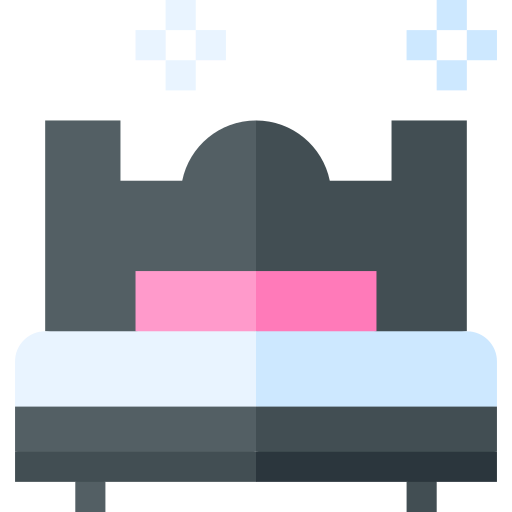 Bedroom Basic Straight Flat icon