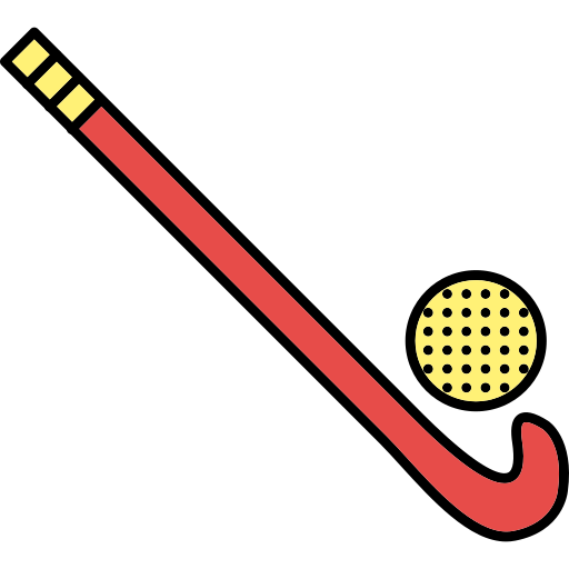 krążek hokejowy Generic Thin Outline Color ikona
