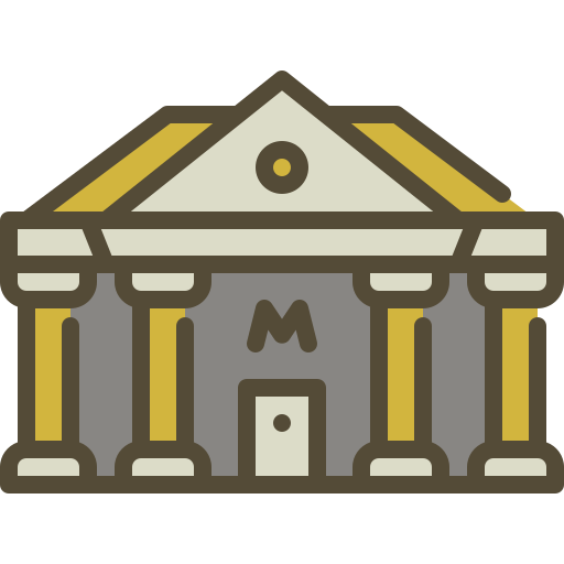 Museum Generic Outline Color icon