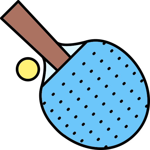 tischtennis Generic Thin Outline Color icon