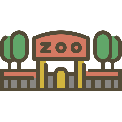 dierentuin Generic Outline Color icoon