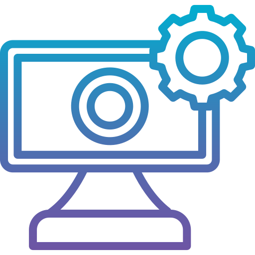 Webcam Generic Gradient icon