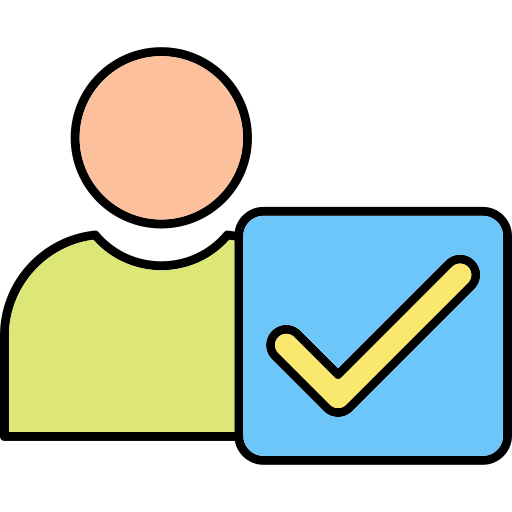 Verified user Generic Thin Outline Color icon