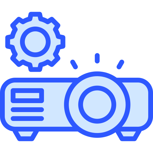 プロジェクター Generic Blue icon