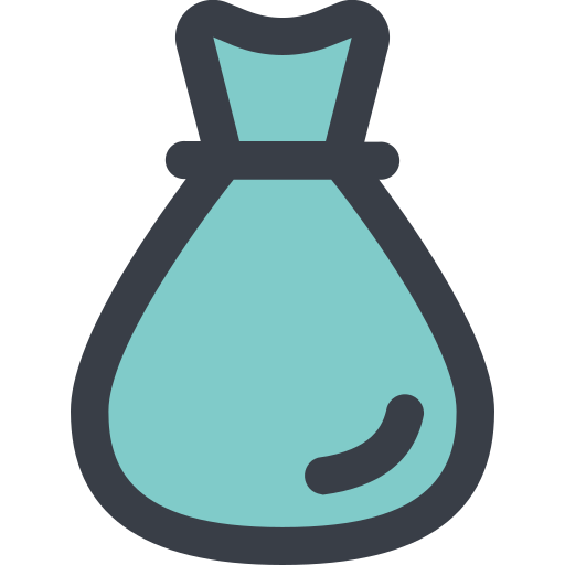 geldtasche Generic Outline Color icon