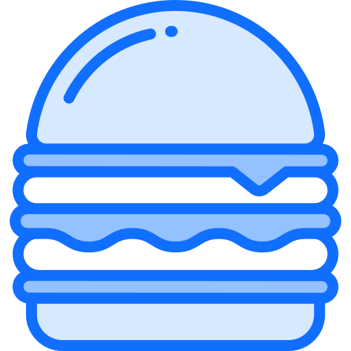 hamburguesa con queso Generic Blue icono