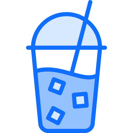 milkshake Generic Blue Ícone