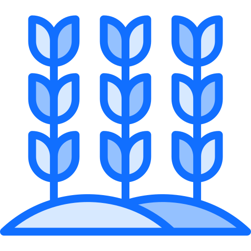 Agriculture Generic Blue icon